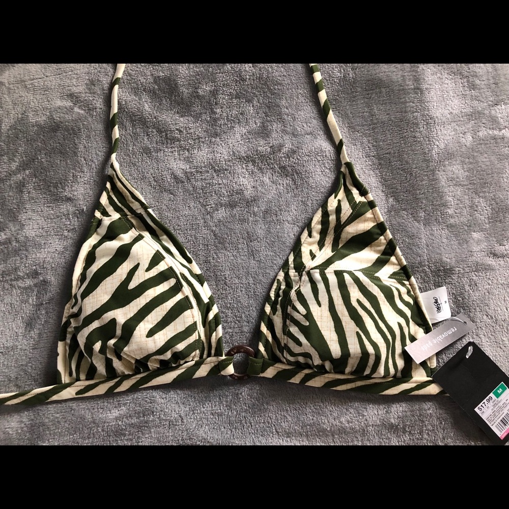 Target triangle swim top